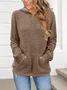 Striped Casual Hoodie