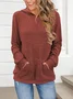 Striped Casual Hoodie