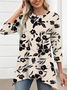 Floral Casual Crew Neck T-Shirt