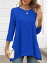 Casual Cotton Regular Fit T-Shirt