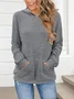Striped Casual Hoodie