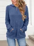 Striped Casual Hoodie