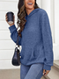 Striped Casual Hoodie