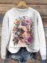 Animal Regular Fit Casual Wool/Knitting Sweater