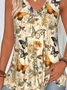 Cotton-Blend Street Butterfly Tank Top