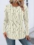 Casual Crew Neck Animal Regular Fit T-Shirt
