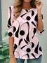 Casual Long Sleeve Round Neck T-Shirt