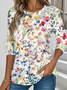 Casual Long Sleeve Round Neck T-Shirt