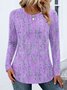 Casual Cotton Regular Fit Crew Neck T-Shirt