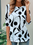 Casual Long Sleeve Round Neck T-Shirt