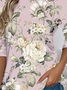 Casual Long Sleeve Round Neck T-Shirt