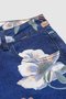 Floral Regular Fit Cotton Street Jeans