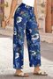 Floral Regular Fit Cotton Street Jeans