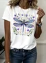 Regular Fit Vintage Plain T-Shirt