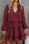 Regular Fit Casual Dress With No