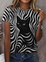 Women's Animals Cats T-shirts