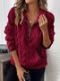 Casual Cotton Sweatshirt