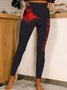 Halloween Holiday Retro Fashion Ankle High Waist Leggings