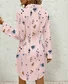 Casual Shirt Collar Regular Fit Dress With No
