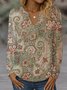 Casual V Neck T-Shirt