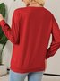 Women's Half Zip Sweatshirt Pattern Stripe Casual Commuter