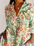 Floral Casual Cotton Shirt