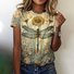 Crew Neck Vintage Regular Fit T-Shirt