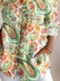 Floral Casual Cotton Shirt