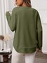 Regular Fit Crew Neck Casual Cotton T-Shirt