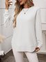 Regular Fit Crew Neck Casual Cotton T-Shirt