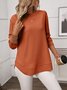 Regular Fit Crew Neck Casual Cotton T-Shirt