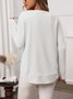 Regular Fit Crew Neck Casual Cotton T-Shirt