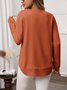 Regular Fit Crew Neck Casual Cotton T-Shirt