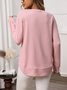 Regular Fit Crew Neck Casual Cotton T-Shirt
