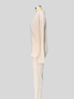 Women's Embossed Plain Daily Going Out Two-Piece Set Apricot Casual Spring/Fall Top With Pants Matching Set