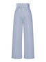 Women's  Elastic Waist H-Line Wide Leg Pants Daily Going Out Pants White Casual Split Joint Plain Spring/Fall Pants