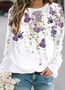 Casual Printing Sweatshirt