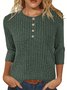 Cotton Crew Neck Casual Plain T-Shirt