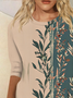 Boho Regular Fit Cotton Sweatshirt