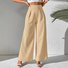 Cotton Plain Regular Fit Casual Pants