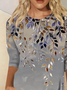 Cotton Vintage Regular Fit Crew Neck Sweatshirt
