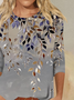 Cotton Vintage Regular Fit Crew Neck Sweatshirt