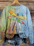 Casual Regular Fit Cotton Crew Neck Sweatshirt