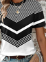 Crew Neck Vintage Cotton Regular Fit T-Shirt