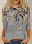 Cotton Vintage Regular Fit Crew Neck Sweatshirt