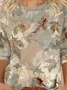 Boho Regular Fit Crew Neck Sweatshirt
