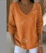 Casual Floral Sweater