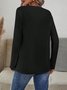 Halloween Women's T-Shirt Graphic Elegant Casual Long Sleeve V-Neck Regular Top