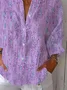 Women's Alzheimer's Print Casual Shirt