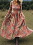 Women's Maxi Dress A-Line Skirt Holiday Casual Bohemian Beach Ethnic Pattern